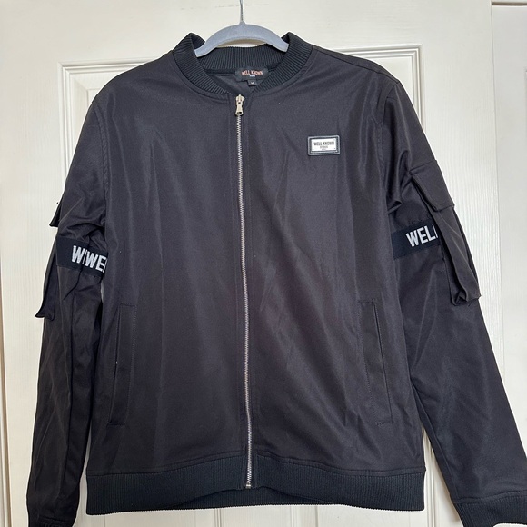 Well Known Studios black Lexington jacket size medium. - Picture 1 of 16